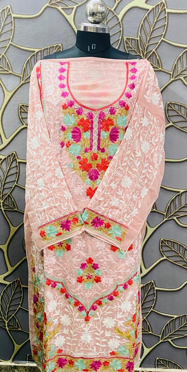 Georgette Kashmiri Work Kurtis2025AUG252232