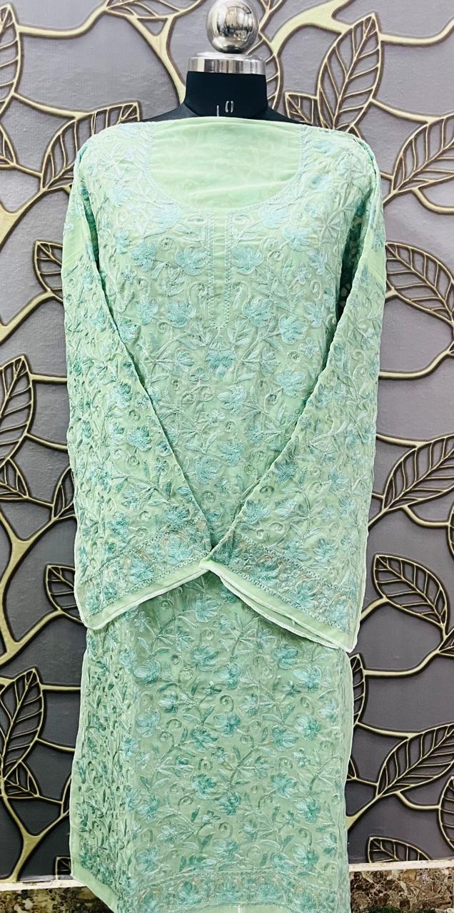 Georgette Kashmiri Work Kurtis2025AUG252219