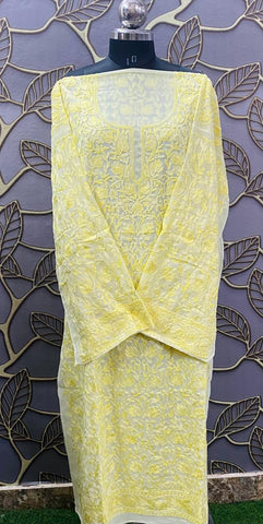 Georgette Kashmiri Work Kurtis2025OCT0310