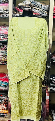 Georgette Kashmiri Work Kurtis2025DEC0415