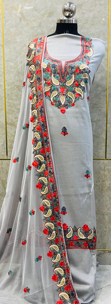 Cotton Embroidery Suit2026MAR0713