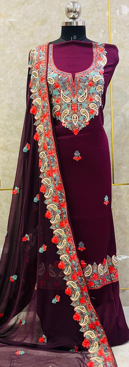 Cotton Embroidery Suit2026MAR0715