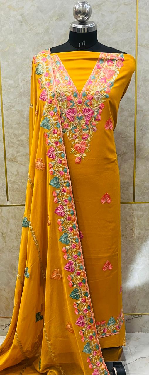 Cotton Embroidery Suit2026MAR0732