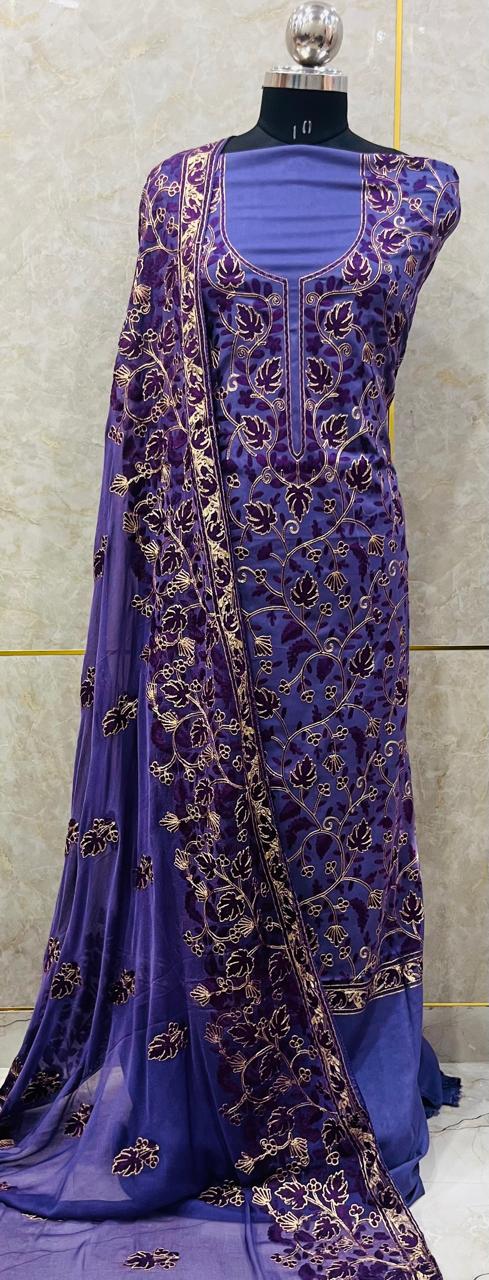 Cotton Embroidery Suit2026MAR0739