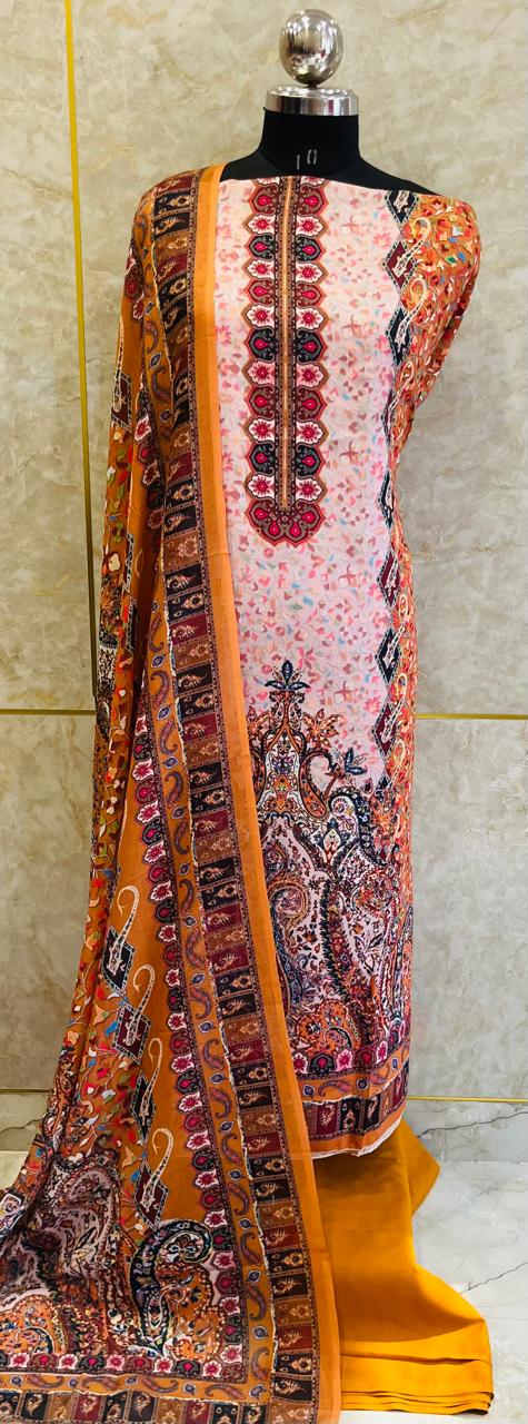 Cotton Digital Printed Suits MAR 0913