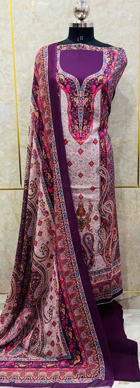 Cotton Digital Printed Suits MAR 0916