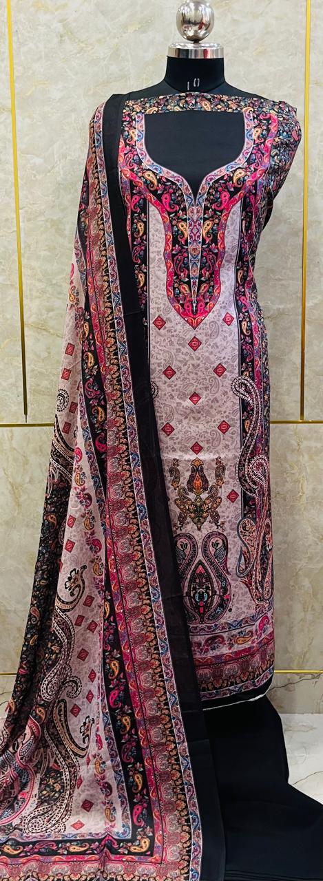 Cotton Digital Printed Suits MAR 0917