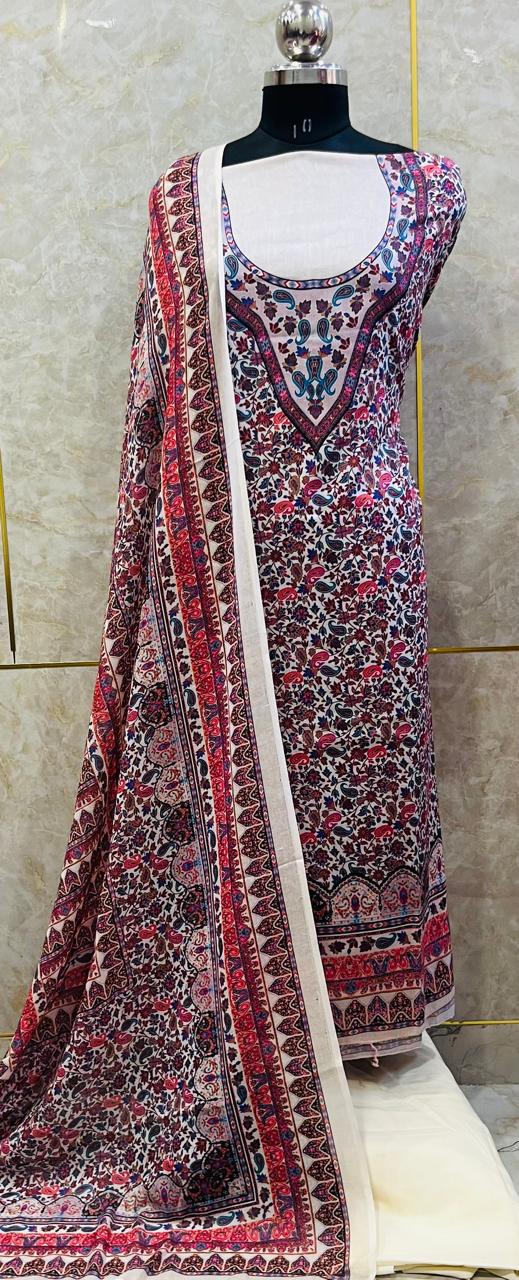 Cotton Digital Printed Suits MAR 0919